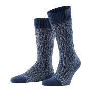 Falke Strømper Stillness Fleece Sock Blå Str 43/46 Herre