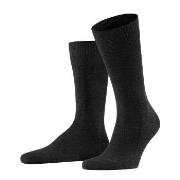 Falke Strømper Family Crew Sock Antracit bomull Str 43/46 Herre