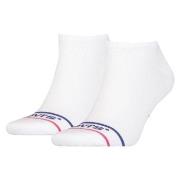 Levis Strømper 2P Organic Cotton Ankle Sock Hvit Str 39/42