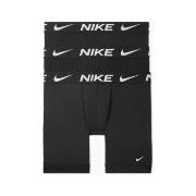 Nike 3P Everyday Essentials Micro Long Leg Boxer Svart polyester Mediu...