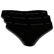 Tommy Hilfiger Truser 3P Lace Brief Svart Medium Dame