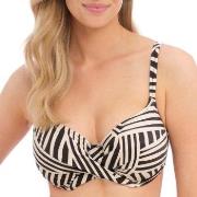 Fantasie La Chiva Underwire Full Cup Bikini Top Svart/Hvit F 75 Dame