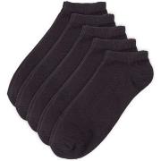 Pierre Robert Strømper 5P Low Cut Socks Svart Str 41/45