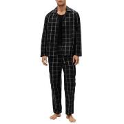 BOSS Urban Long Pyjama Svart bomull Medium Herre