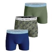 Björn Borg 3P Essential Shorts 2033 Blå/Hvit bomull Medium Herre