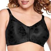 NATURANA BH Heritage Minimizer Soft Bra Floral Svart polyamid C 80 Dam...