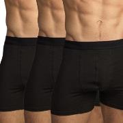 Topeco 3P Men Bamboo Boxer Svart X-Large Herre