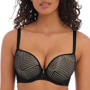 Freya BH Tailored Uw Moulded Plunge T-Shirt Bra Svart D 70 Dame