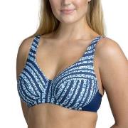 Miss Mary Bondi Underwire Bikini Bra Blå Mønster polyamid B 85 Dame