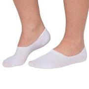 Trofe Cotton Invisible Socks Strømper Hvit Str 39/42 Dame