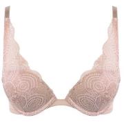 Wonderbra BH Refined Glamour Triangle Push Up Bra Pearl C 80 Dame