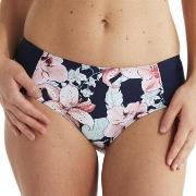 Damella Scarlett Pink Lillies Tai Bikini Brief Blå/Rosa 44 Dame