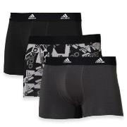 adidas 3P Active Flex Cotton Trunk Svart/Grå bomull Small Herre