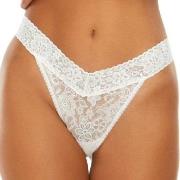 Hanky Panky Truser Daily Lace Original Rise Thong Hvit nylon One Size ...