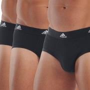 adidas 3P Active Flex Cotton Brief Svart bomull X-Large Herre