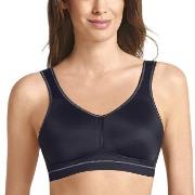 Anita Care BH Vivana Active Wireless Mastectomy Sport Svart C 75 Dame