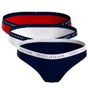 Tommy Hilfiger Truser 3P Recycled Essentials Bikini Rød/Blå  Medium Da...