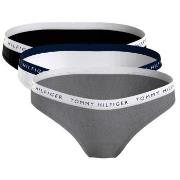 Tommy Hilfiger Truser 3P Recycled Essentials Bikini Svart/Grå Small Da...