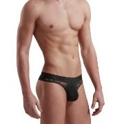 Doreanse Men Sexy Lace Thong Svart Medium Herre