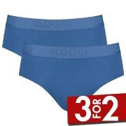 Sloggi 2P Men FREE Evolve Brief Blå økologisk bomull X-Large Herre