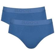 Sloggi 2P Men FREE Evolve Brief Blå økologisk bomull XX-Large Herre