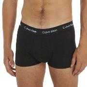 Calvin Klein 5P Cotton Stretch Solid Low Rise Trunks Svart bomull Larg...