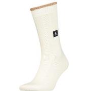 Calvin Klein Strømper Men Icon Patch Sock Hvit One Size Herre