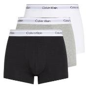 Calvin Klein 3P Modern Cotton Stretch Trunk Hvit/Grå bomull Small Herr...