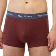 Marc O Polo Cotton Trunks 6P Rød/Grå bomull X-Large Herre