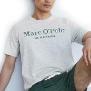 Marc O Polo Organic Cotton Basic SS Pyjama Mørkgrørnn  økologisk bomul...