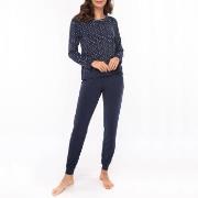 Lady Avenue Bamboo Long Sleeve Pyjamas Marine mønster Bambus XX-Large ...