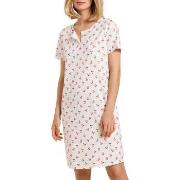 Calida Fruity Dreams Sleepshirt Hvit Mønster bomull X-Small Dame