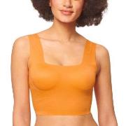 Sloggi BH ZERO Feel Flow Bra Top Oransje Large Dame