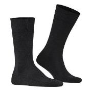 Falke Strømper Sensitive London Socks Antracit bomull Str 39/42 Herre