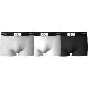 Calvin Klein 3P CK96 Cotton Trunks Svart/Hvit bomull XX-Large Herre