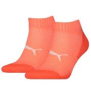 Puma Strømper 2P Sport Cushioned Sneaker Socks Korall Str 43/46