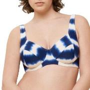 Triumph Summer Fizz W 01 Bikini Top Blå/Hvit polyamid G 38 Dame