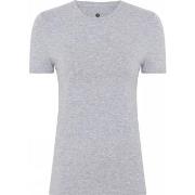 JBS of Denmark Bamboo Blend Slim Tee Lysgrå XX-Large Dame