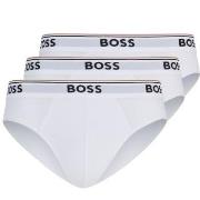 BOSS 3P Power Brief Hvit bomull Medium Herre