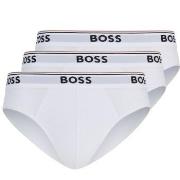 BOSS 3P Power Brief Hvit bomull Large Herre