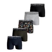 Björn Borg 5P Cotton Stretch Boxer 1719 Multi-colour-2 bomull Large He...