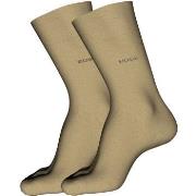 BOSS Strømper 2P RS Uni CC Beige Str 47/50 Herre