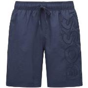 BOSS Badebukser Whale Swimshorts Blå polyamid Medium Herre