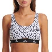 adidas BH Scoop Bralette Hvit/Svart bomull Medium Dame