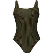 Rosa Faia Holiday Stripes Swimsuit Oliven polyamid C 40 Dame