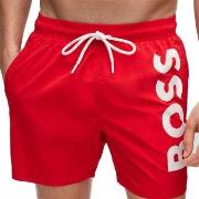 BOSS Badebukser Octopus Swimshort Svart polyamid Large Herre