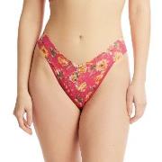 Hanky Panky Truser Printed Original Rise Thong Rosa blomstret nylon On...