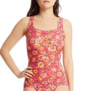 Hanky Panky Signature Lace Print Classic Cami Rosa blomstret nylon Lar...