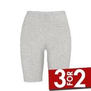 Damella Truser Bamboo Shorts Lysgrå Bambus Large Dame