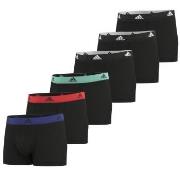 adidas 6P Active Flex Cotton Trunks Svart bomull Large Herre